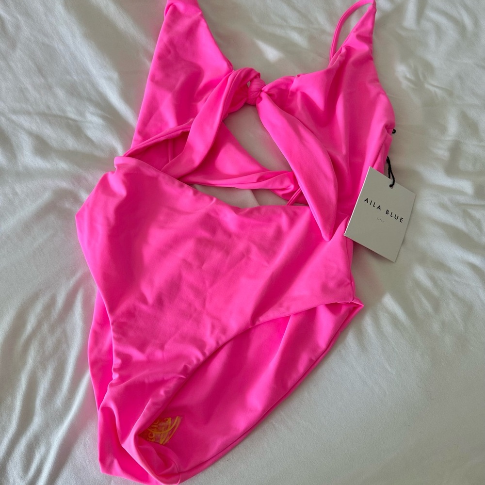 Aila Blue Pink Swimsuit